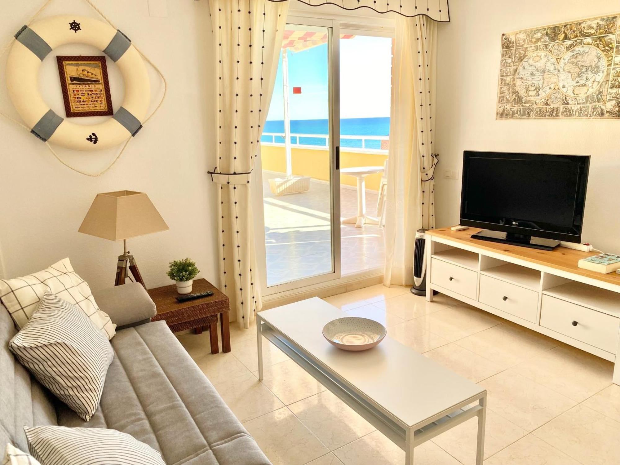 Atico Frontal Con Vistas Al Mar - 1ª Linea Acapulco I Apartment Oropesa del Mar Ngoại thất bức ảnh